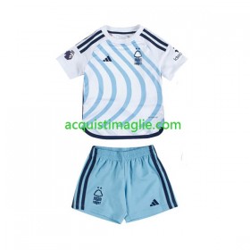 Divisa di Calcio Nottingham Forest Bambino Trasferta 2023/2024